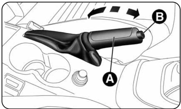 ALFA ROMEO GIULIETTA 2010 - FREIN A MAIN fig. 110 - 1