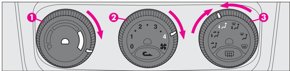 ALFA ROMEO GT 2008 - CHAUFFAGE (fig. 95) - 1