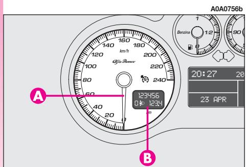 ALFA ROMEO GT 2008 - COMPTE-TOURS (fig. 74) - 1