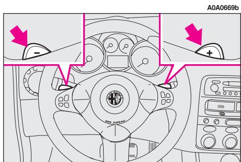 ALFA ROMEO GT 2008 - FONCTIONNEMENT SEMIAUTOMATIQUE (MANUEL) - 2