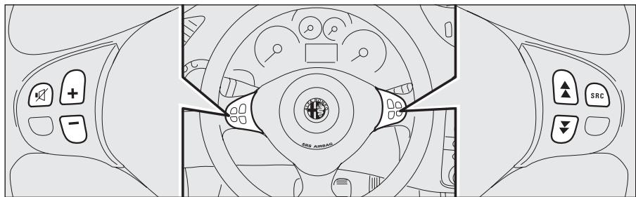 ALFA ROMEO GT 2008 - COMMANDES AU VOLANT - 1