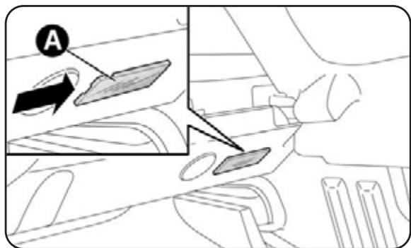 ALFA ROMEO MITO 2010 - PLAFONNIER DE COFFRE - 2