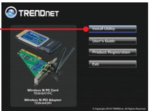 TRENDNET TEW-623PI, TEW-624UB, TEW-643PI, TEW-648UB, TEW-648UBM, TEW-649UB, TEW-664UB, TEW-684UB - N'installallez PAS i'tew-641pc/tew-643pi dans l'ordinateur avant qu'on ne vous le demande. - 2