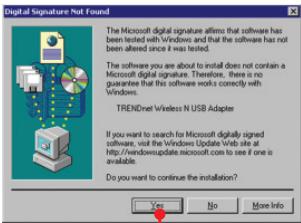 TRENDNET TEW-648UB - Installation du matériel - 9