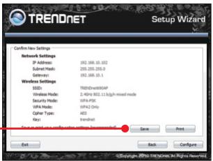 TRENDNET TEW-690AP - Remarque: - 2