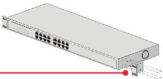 TRENDNET TPE-S160, TPE-S44, TPE-S80 - Montage du rack - 1