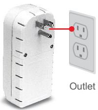 TRENDNET TPL-402E2K - Ci-dessous, vous trouvez un exemple montrant comment créer un réseau powerline en utilisant le tpl-402e et un routeur existant pour partager internet. - 2