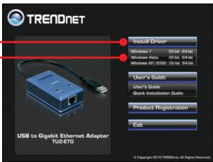 TRENDNET TU2-ET100, TU2-ETG - Remarque: - 2