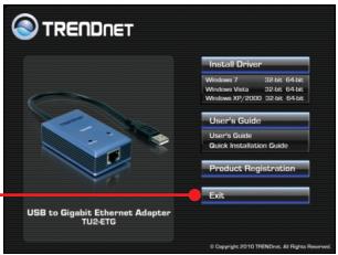 TRENDNET TU2-ET100, TU2-ETG - Remarque: - 4