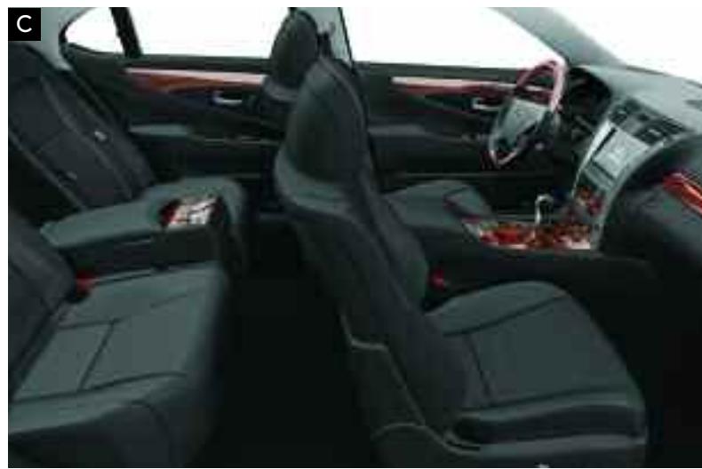 LEXUS LS 460 - Teintes intérieures - 5
