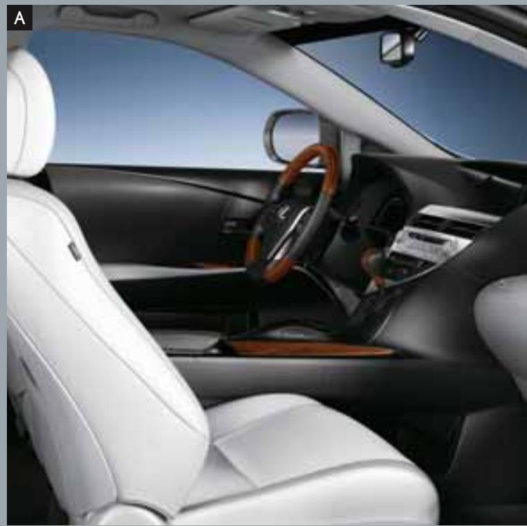LEXUS RX 450H - RX 350 / RX 450H Équipements et options - 1