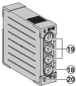 EATON ELLIPSE PRO 850 IEC - Anschlussbuchsen - 1