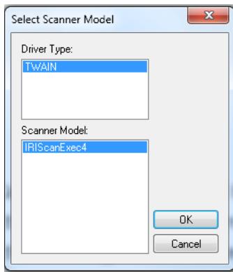 IRIS CAN EXECUTIVE 4 DUPLEX - Calibrate the scanner - 1