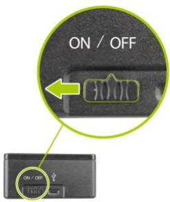 IRIS CAN PRO 3 WIFI - Power on the Scanner - 1