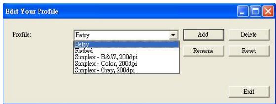 IRIS CAN PRO 3 WIFI - To load a profile, - 1