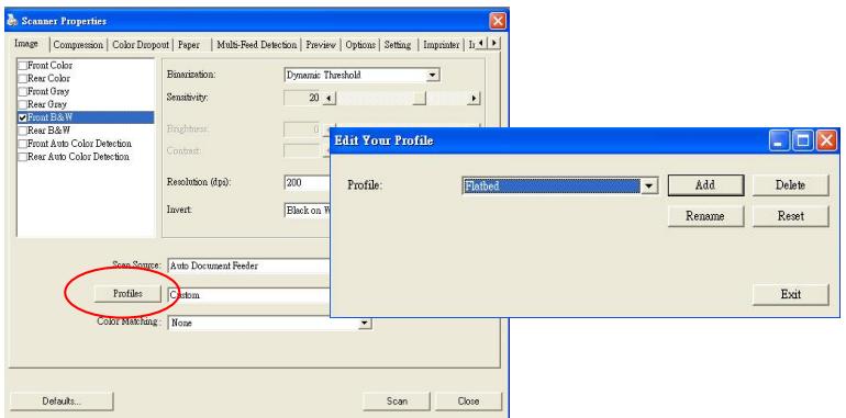 IRIS CAN PRO 3 WIFI - To add a new profile, - 1