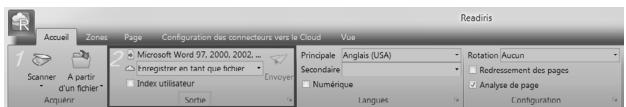 IRIS CAN ANYWHERE 3 - Étape 4 : sélectionné le format et la destination de sortie. - 1