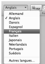 IRIS CAN ANYWHERE 3 - Étape 3 : sélectionnez la langue du document. - 1