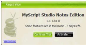 IRIS NOTES EXECUTIVE 1.0 - Enregistrement du logiciel - 1