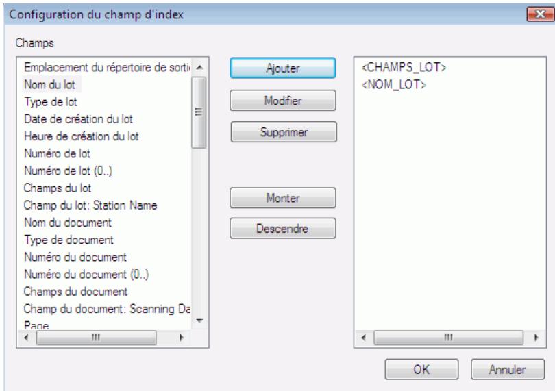 IRIS POWERSCAN 9.5 - Pour générer un fichier d'index CSV : - 1