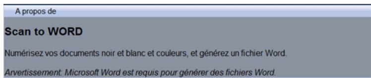 IRIS POWERSCAN 9.5 - Fenêtre à propos de (en bas) - 1