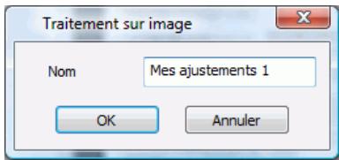 IRIS POWERSCAN 9.5 - Pour enregistrer un modèle d'ajustement d'image spécifique : - 1