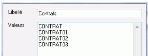 IRIS POWERSCAN 9.5 - Types d'index (cliquez sur le bouton configurer du champ type). - 1