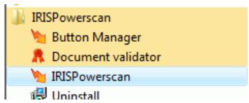 IRIS POWERSCAN 9.5 - Démarrage - 1