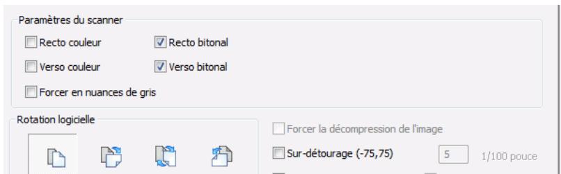 IRIS POWERSCAN 9.5 - Pour définir les paramètres du scanner : - 1