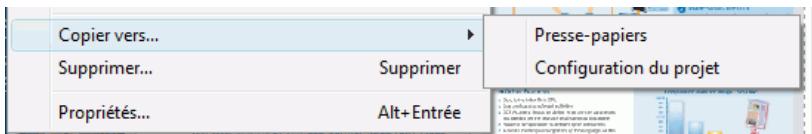 IRIS POWERSCAN 9.5 - Pour numériser une image dans la fenêtre principale et la copier dans la configuration du projet : - 1