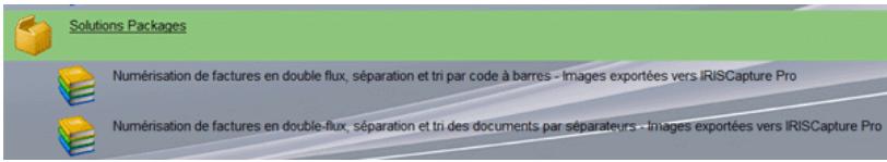 IRIS POWERSCAN 9.5 - Utilisation d'une solution - 1