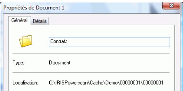 IRIS POWERSCAN 9.5 - Pour renommer des objets (dans le cas de lots et de documents) - 1