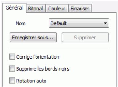 IRIS POWERSCAN 9.5 - Onglet général - 1