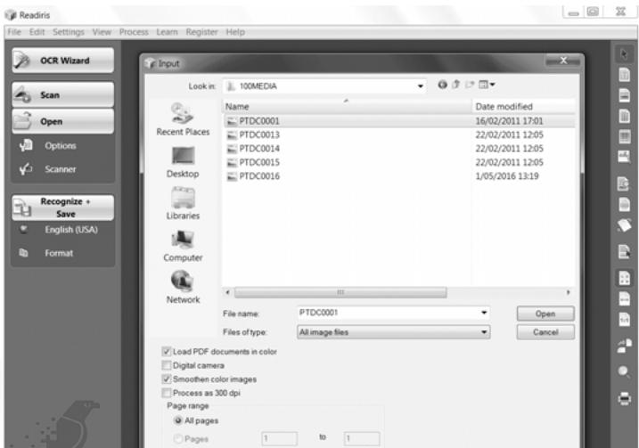 IRIS SCAN EXPRESS 3 - How to use Readiris™ - 1