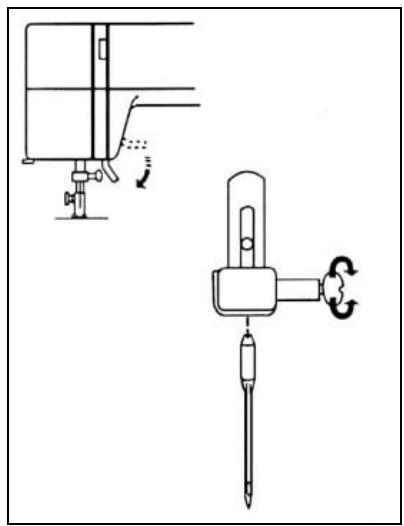 YAMATA FY2300 - Changement des aiguilles - 1