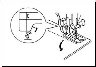 YAMATA FY2300 - Changement de sens de couture - 1