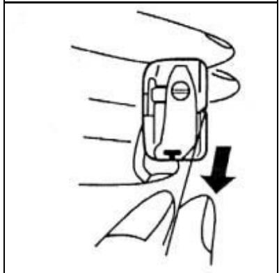 YAMATA FY760 - Introduction du fil dans la capsule de la canette - 2