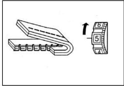 YAMATA FY760 - Réglage de la tension du fil supérieur - 2