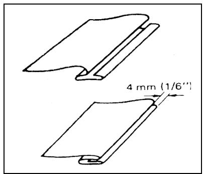 YAMATA FY760 - Couture d'ourlets invisibles (Pied pour couture invisible) - 2