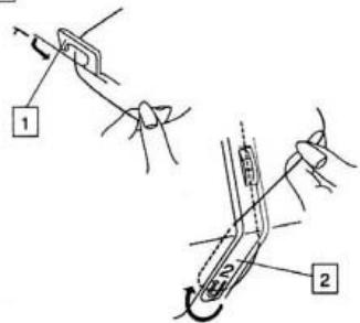 YAMATA FY760 - Enfilage du fil supérieur - 2