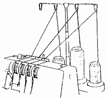 YAMATA SURJETEUSE MOD. FY14UAD - INFORMATIONS COMPLEMENTAIRESSUR LA TECHNIQUE DU FLATLOCK - 5