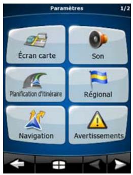 NAV N GO IGO 8 - Menu réglages - 2