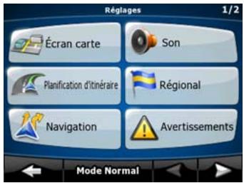 NAV N GO IGO 8 - Menu réglages - 4