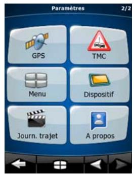 NAV N GO IGO 8 - Menu réglages - 3