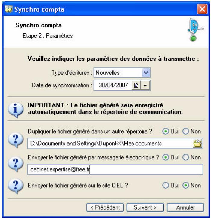 CIEL COMPTA EVOLUTION V14 - Emission des données - 1