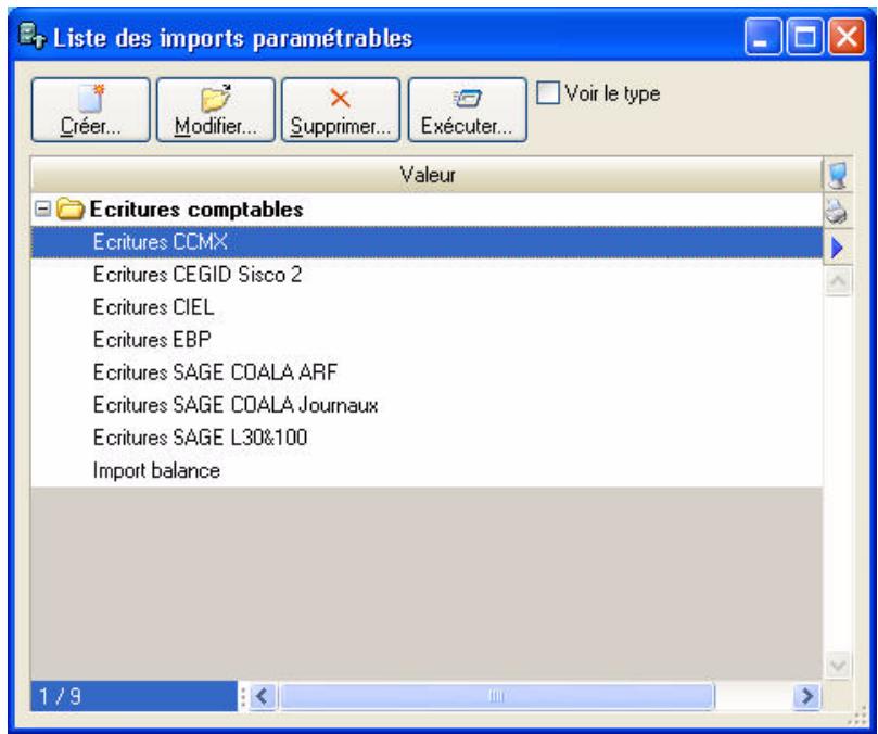CIEL COMPTA EVOLUTION V14 - Créer un import - 1