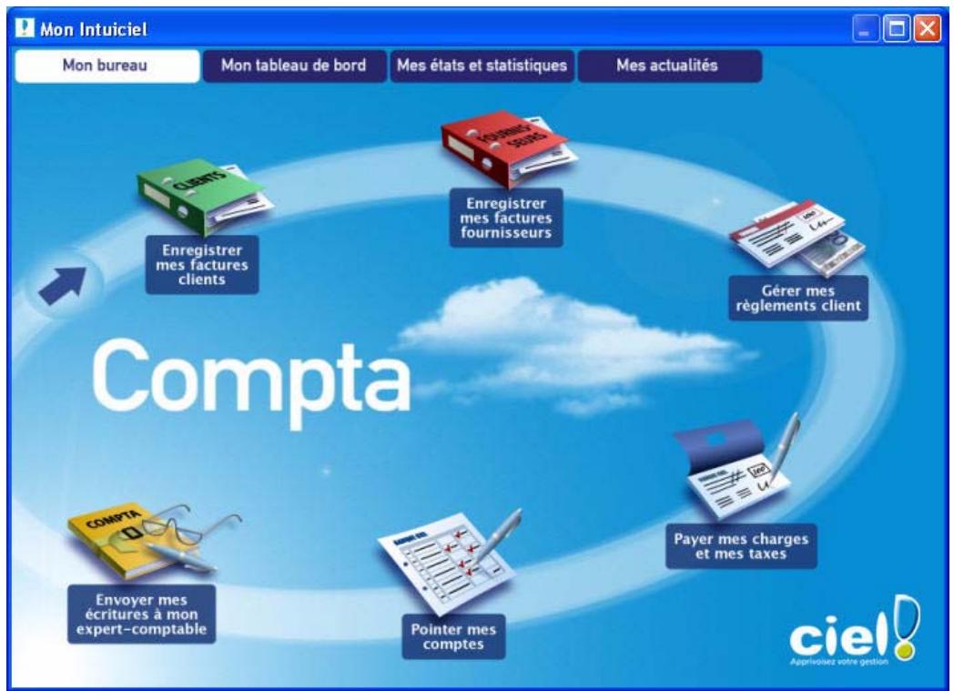 CIEL COMPTA EVOLUTION V14 - Intuiciel en mode Standard - 1