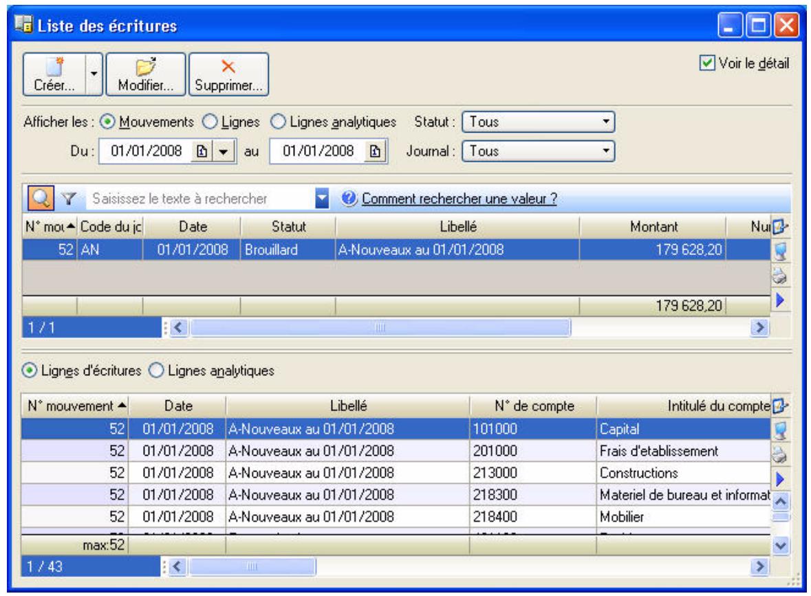 CIEL COMPTA EVOLUTION V14 - Ecritures - 1