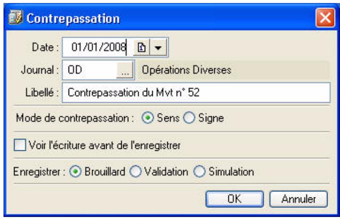 CIEL COMPTA EVOLUTION V14 - Contrepassation - 3