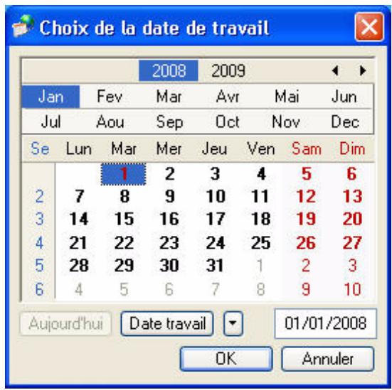 CIEL COMPTA V14 - Date de travail - 1